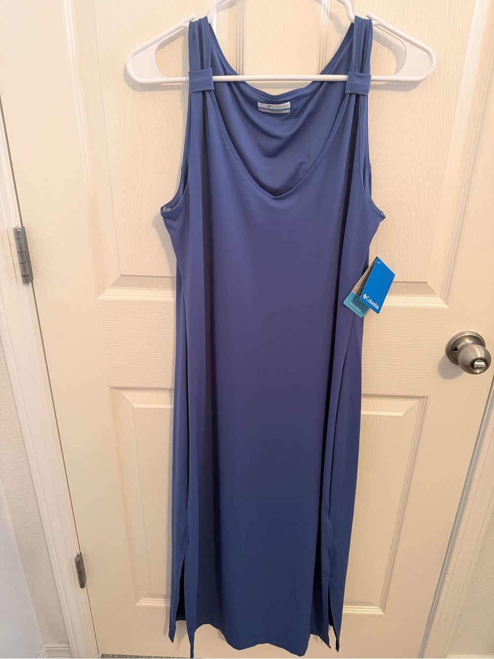 NWT Columbia Women's Blue Sleeveless Maxi Dress